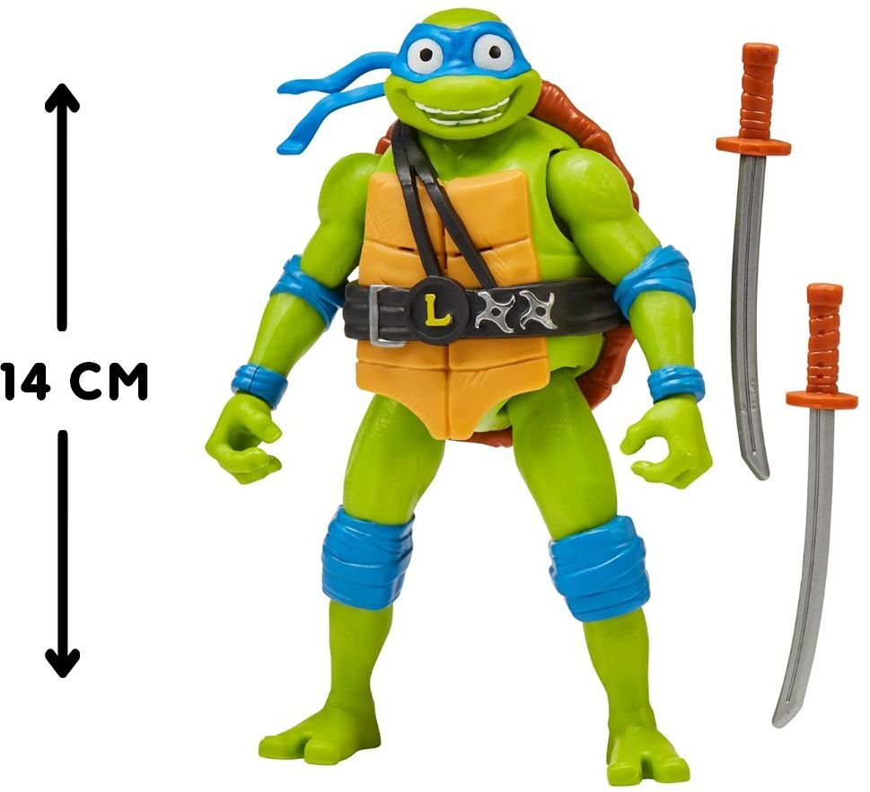 Игровая фигурка серии «Черепашки-Ниндзя MOVIE III» - ЛЕОНАРДО (звук) (83351) фото 2