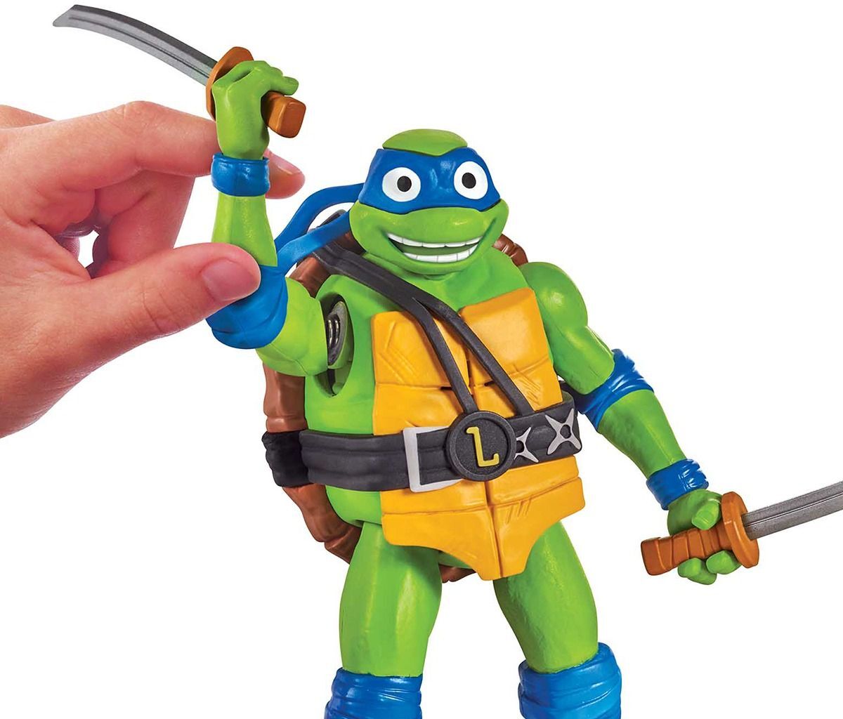 Игровая фигурка серии «Черепашки-Ниндзя MOVIE III» - ЛЕОНАРДО (звук) (83351) фото 4