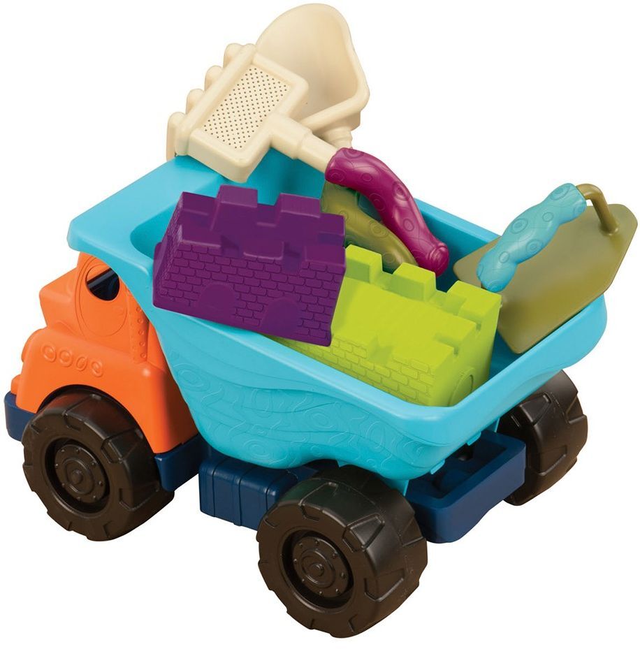 Набор для игры с песком Battat - ЧУДОСАМОСВАЛ (6 аксессуаров) (BX1311Z) фото 6