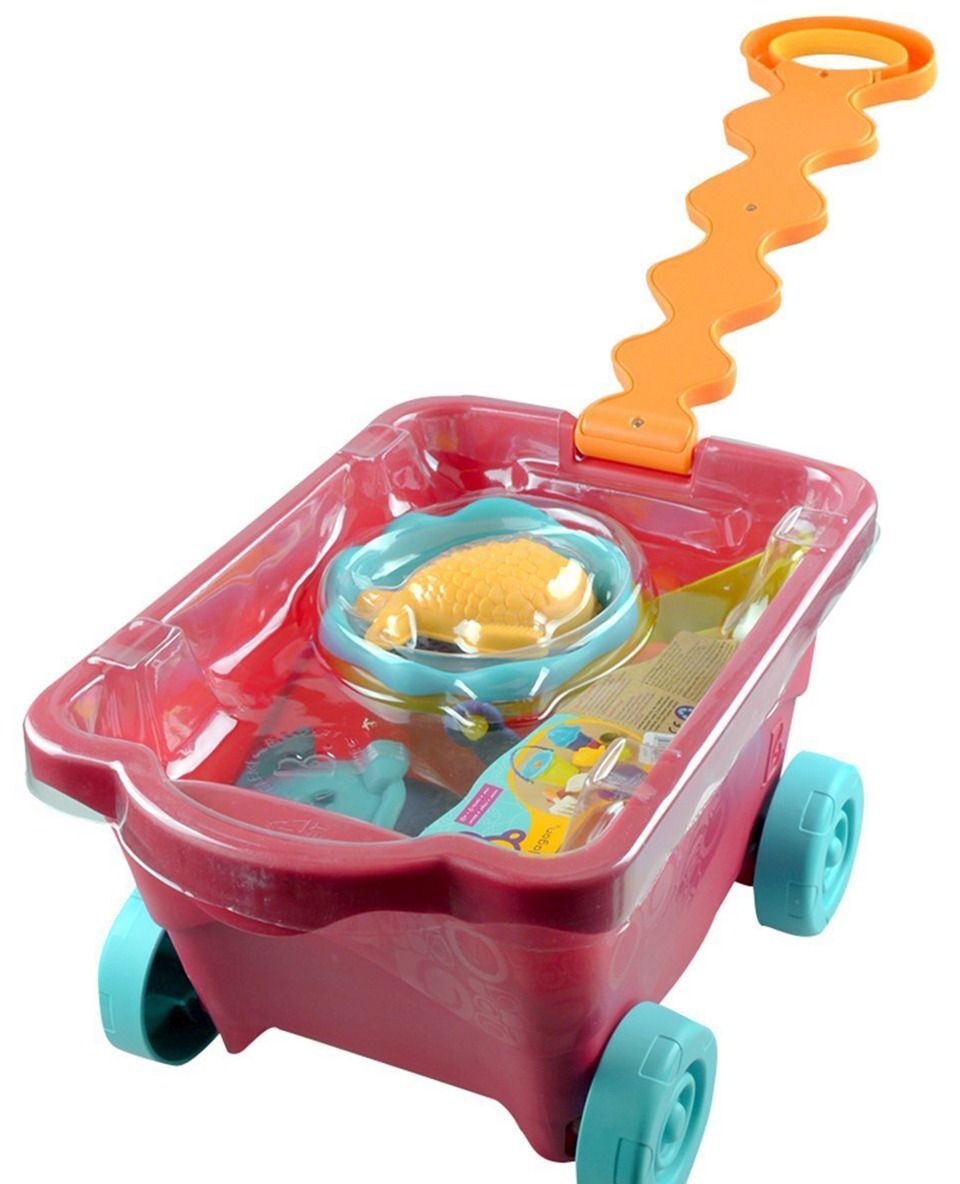 Набор для игры с песком и водой Battat - Тележка Манго (11 предметов) (BX1594Z) фото 