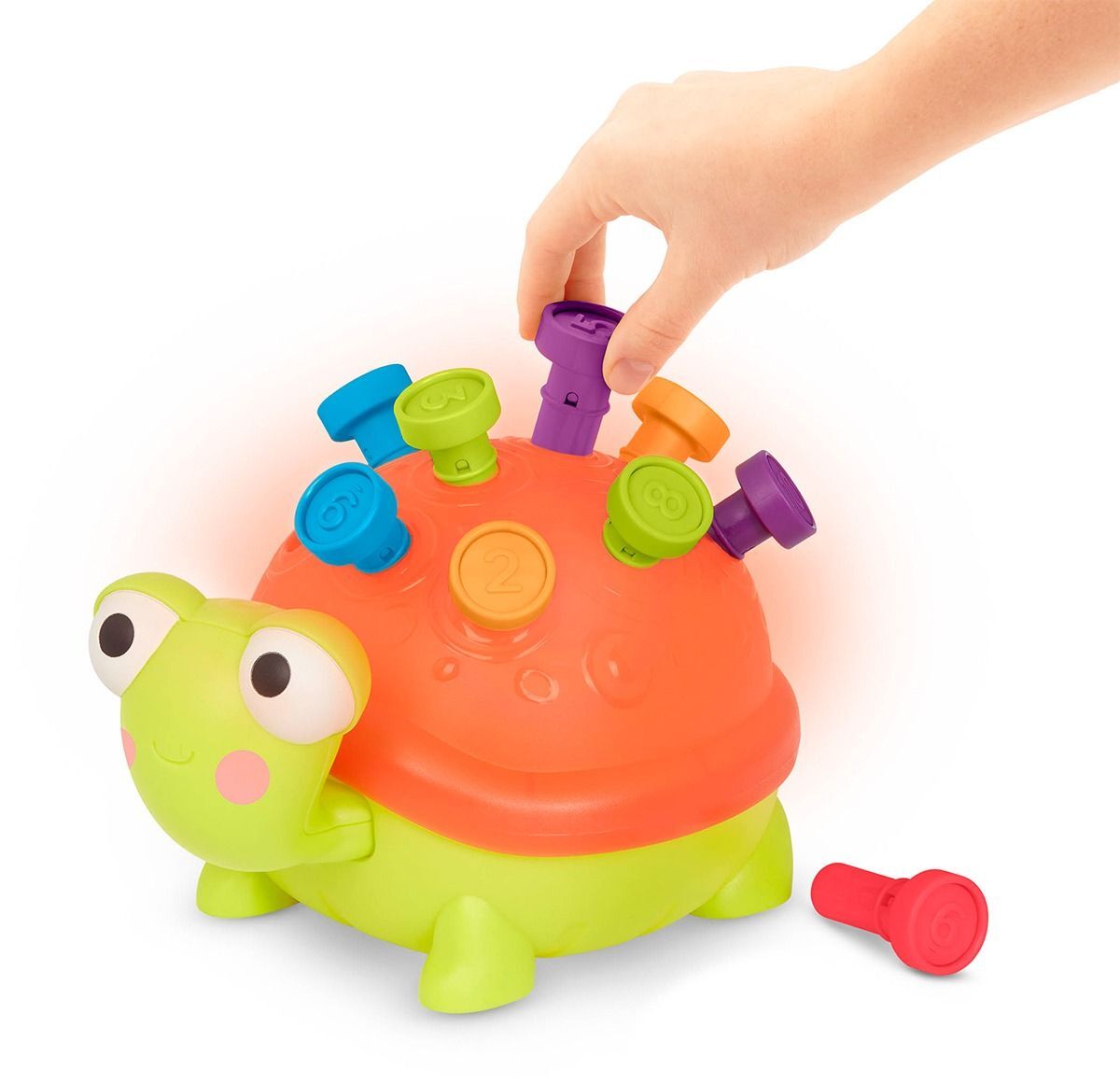 Розвиваюча іграшка Battat – Черепашка-Розумниця(світло, звук) (BX1998Z)фото