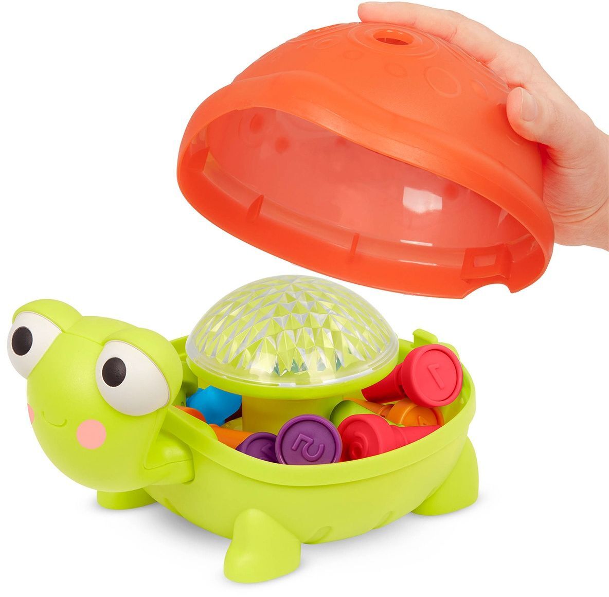 Розвиваюча іграшка Battat – Черепашка-Розумниця(світло, звук) (BX1998Z)фото3