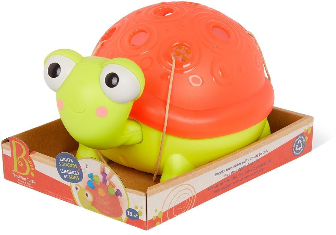 Розвиваюча іграшка Battat – Черепашка-Розумниця(світло, звук) (BX1998Z)фото4