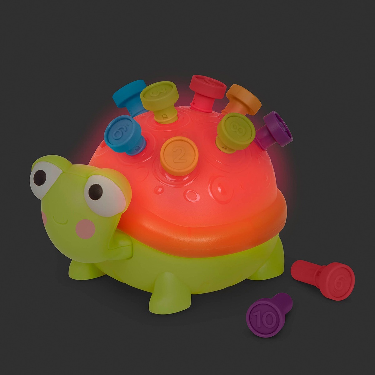 Розвиваюча іграшка Battat – Черепашка-Розумниця(світло, звук) (BX1998Z)фото