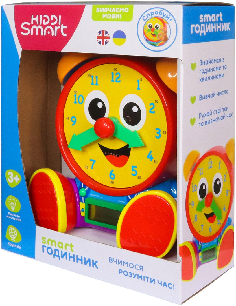 Інтерактивна навчальна іграшка – SMART-ГОДИНИ (українська, англійська) (407752-43)фото7