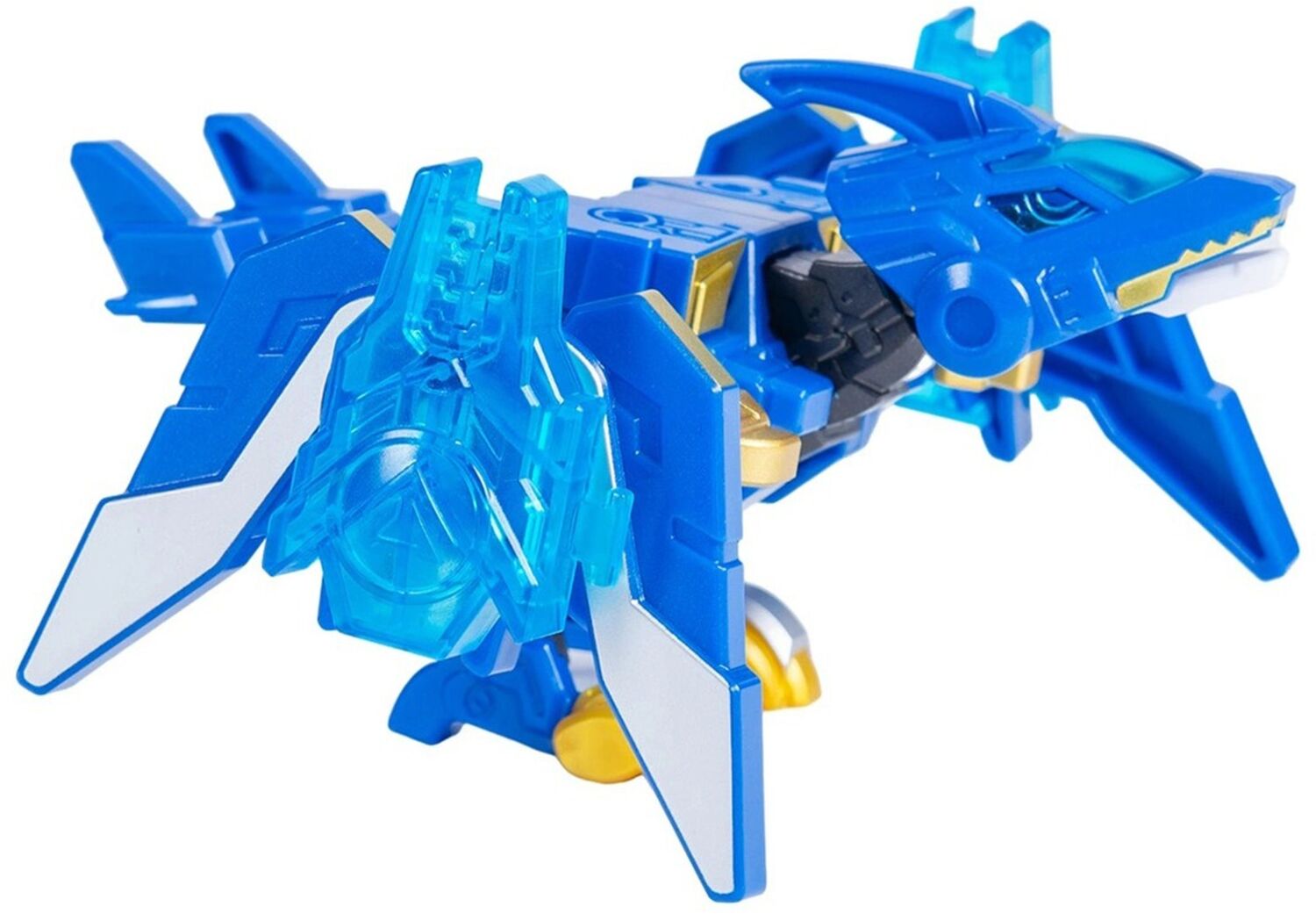 Динозавр-трансформер DINOSTER - СИНИЙ ПТЕРА-БОТ (бокс для хранения) (EU580840-4) фото