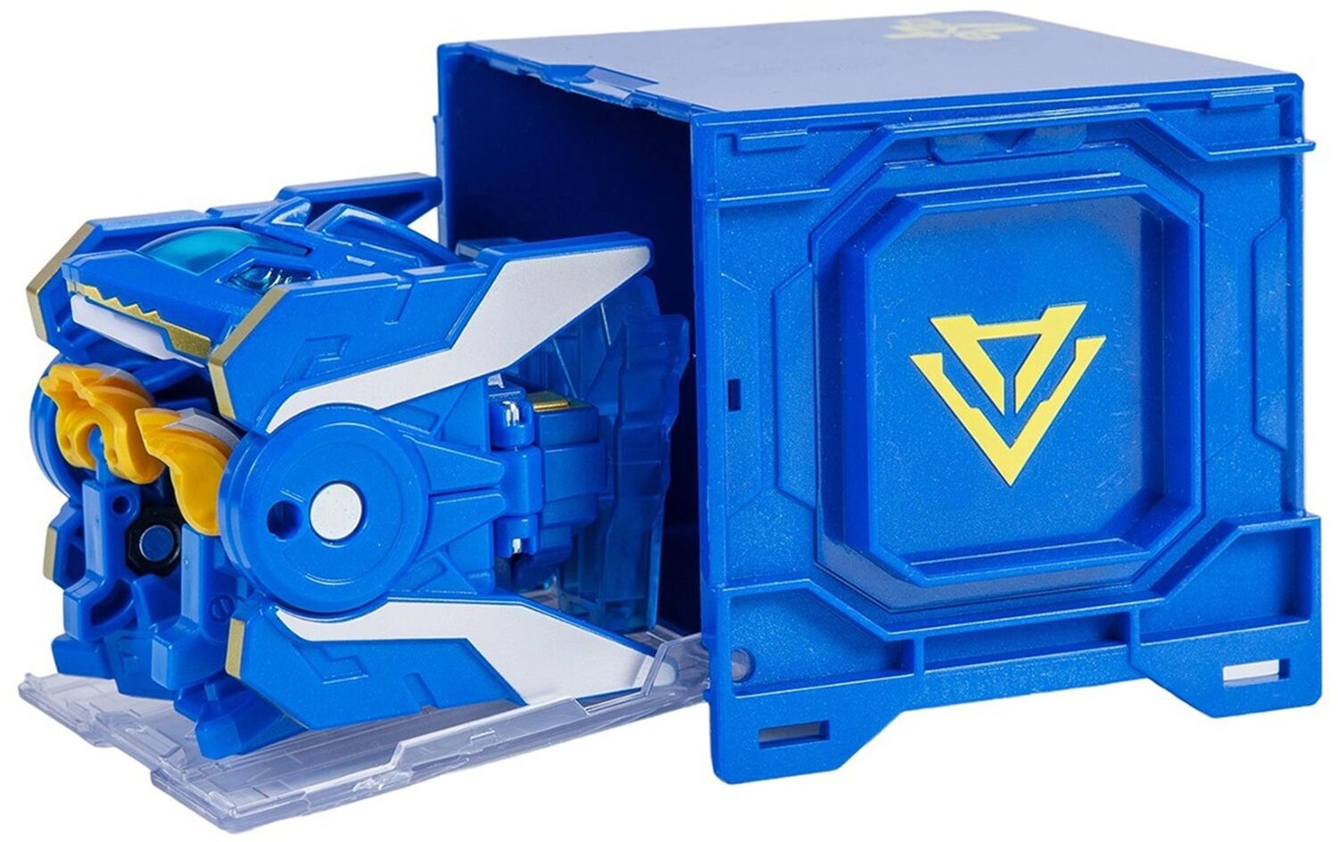 Динозавр-трансформер DINOSTER - СИНИЙ ПТЕРА-БОТ (бокс для хранения) (EU580840-4) фото