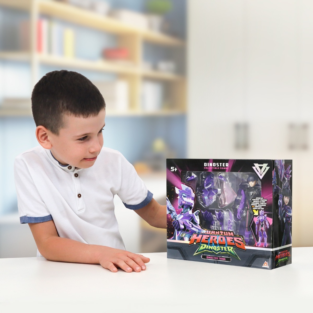 Фігурка DINOSTER - ТРІНА (20 см, з акс.) (EU580836)фото6