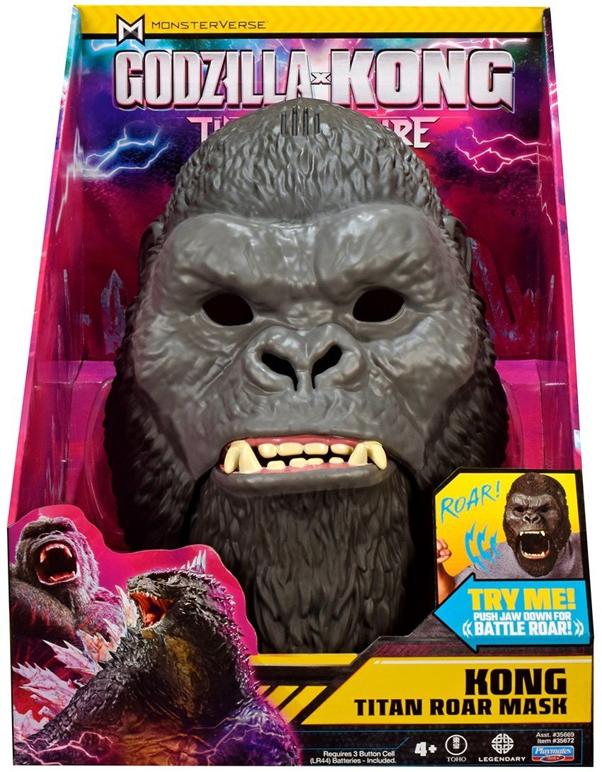 Інтерактивна іграшка Godzilla vs Kong – Маска Конга (звук) (35672)фото2