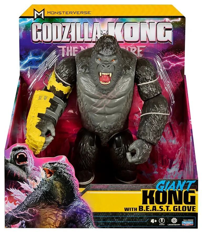 Фигурка Godzilla vs. Kong - Конг гигант со стальной лапой (28 см) (35552) фото 3