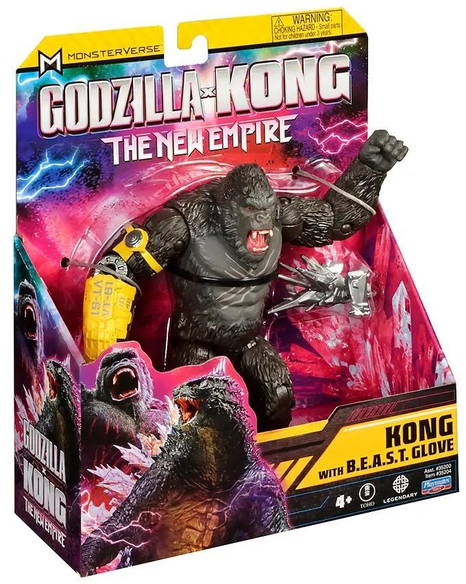 Фигурка Godzilla vs. Kong - Конг со стальной лапой (15 см) (35204) фото 4