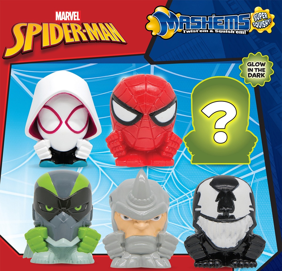 Игрушка-сюрприз в шаре Mash'ems - ЧЕЛОВЕК-ПАУК (6 видов, в асс.) (51786) фото 4