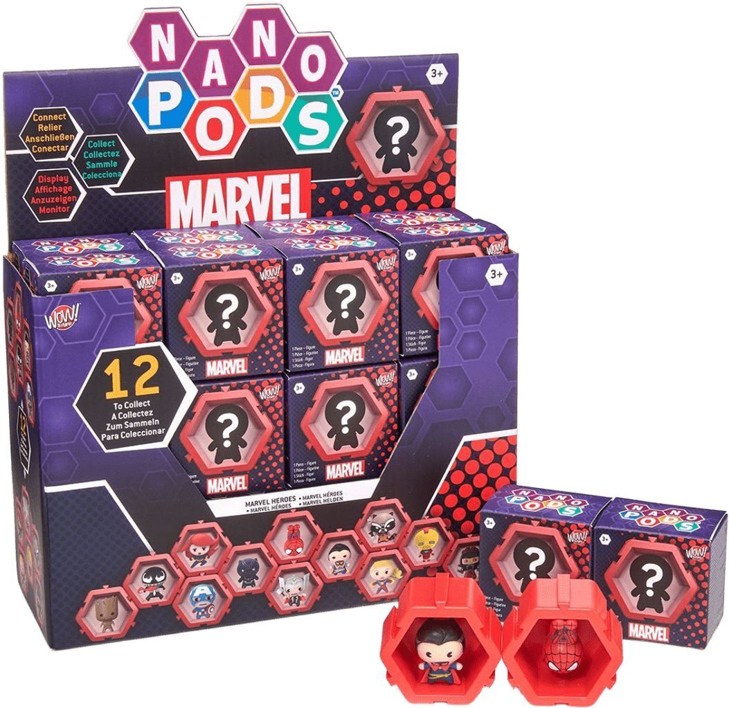 Колекційна фігурка NANO PODS - Марвел (в диспл.) (MVL-1019-01)фото5