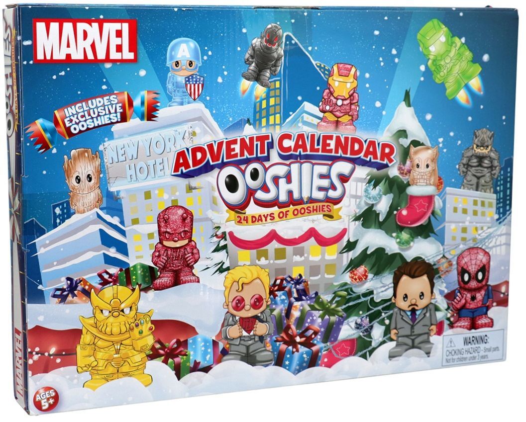 Набір ігрових фігурок Ooshies - АДВЕНТ-КАЛЕНДАР Марвел (24 фігурки) (23296)фото2