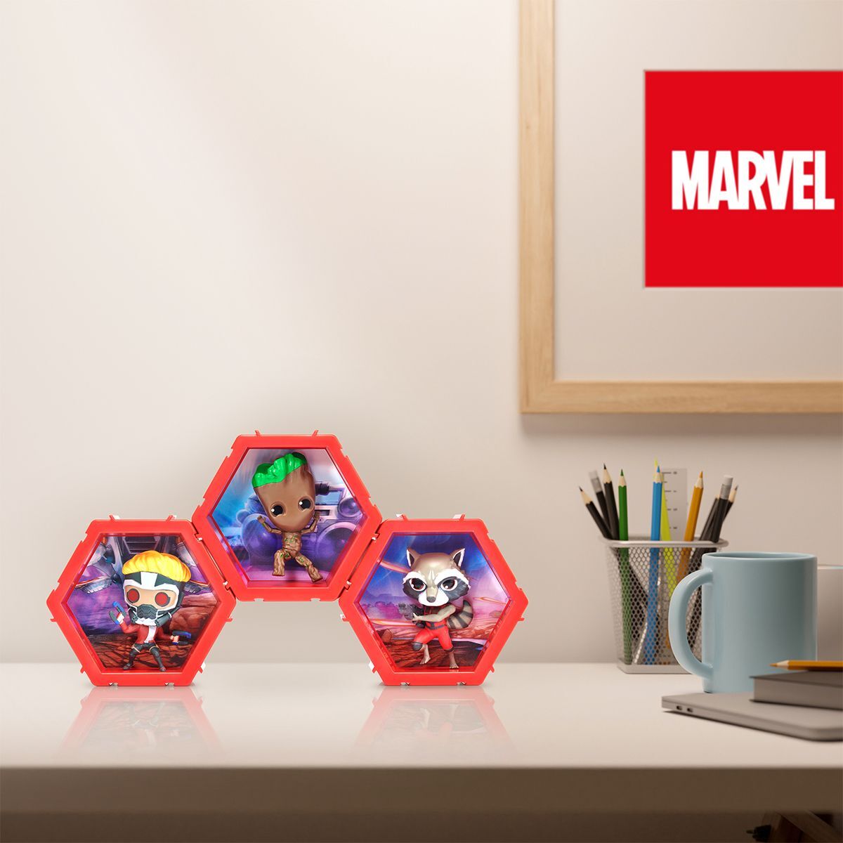 Коллекционная фигурка WOW! PODS 4D серии "Марвел" - РАКЕТА (10 см) (MVL-1038-12) фото 4