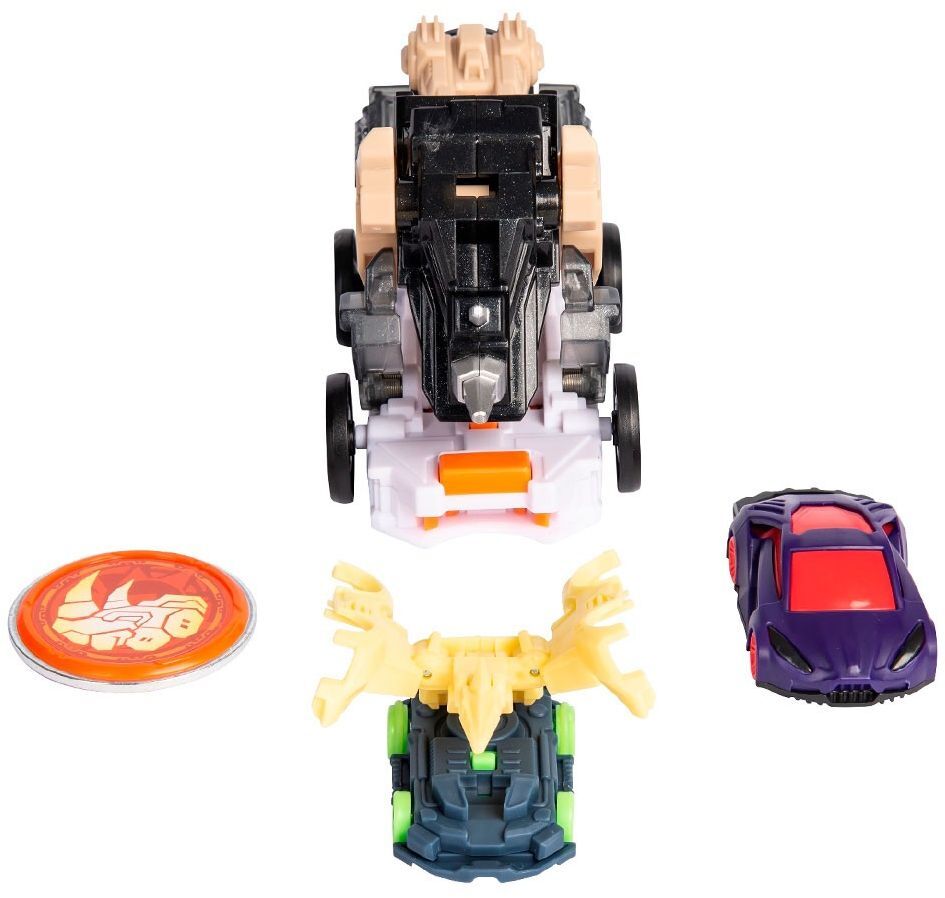 Машинка-трансформер Screechers Wild! S4 L3 - ЛАЙТНІНГ РАЙНО (EU685303)фото3