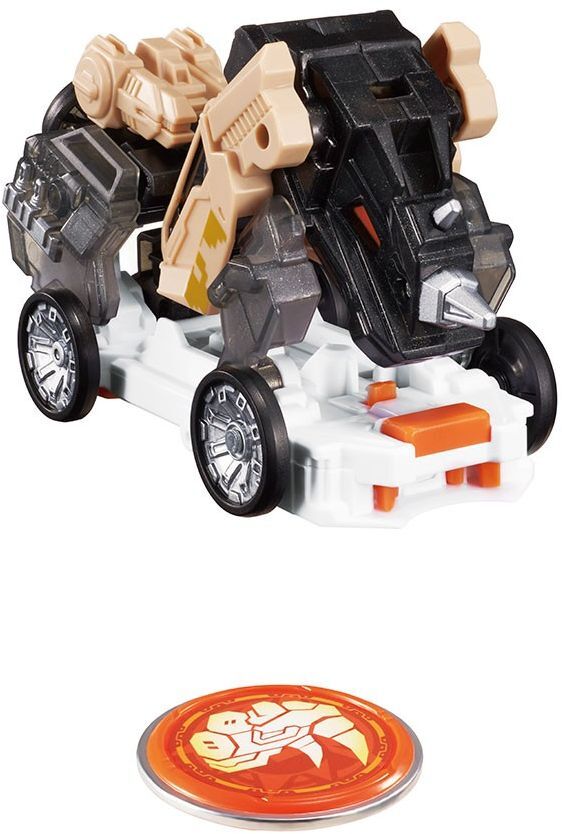 Машинка-трансформер Screechers Wild! S4 L3 - ЛАЙТНІНГ РАЙНО (EU685303)фото5