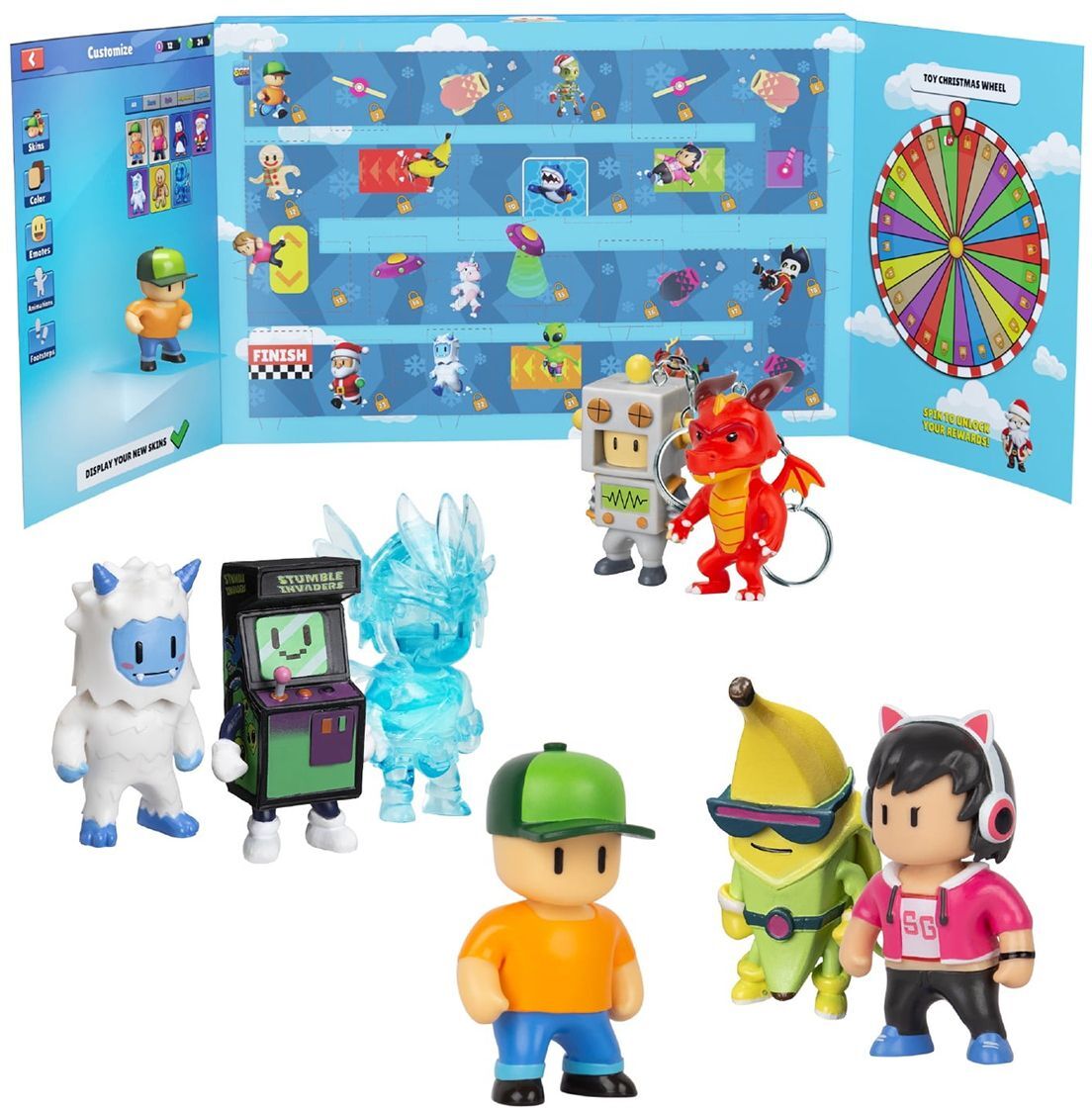 Ігровий набір STUMBLE GUYS W2 - АДВЕНТ-КАЛЕНДАР (24 сюрпризи) (SG9205)фото2