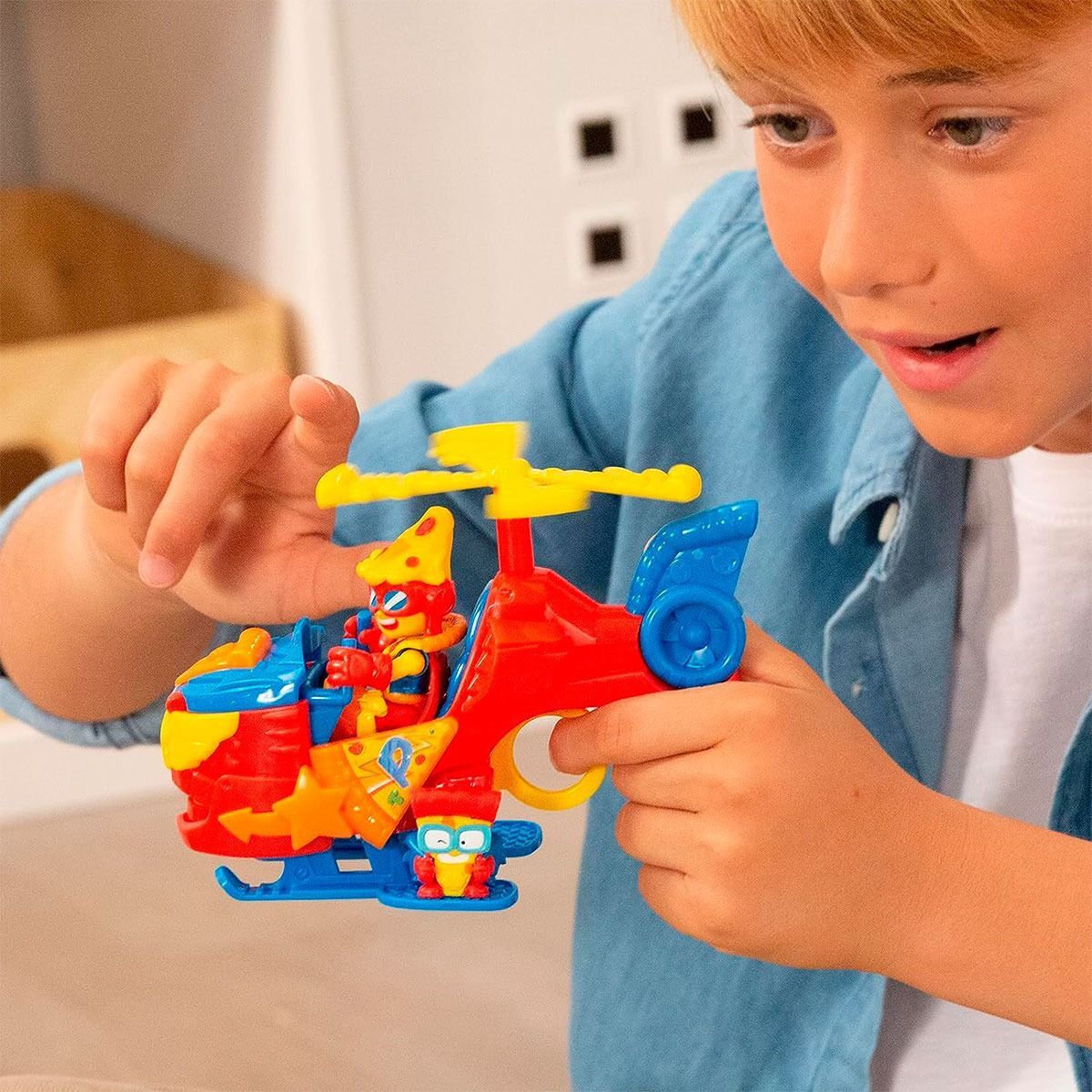 Ігровий набір SUPERTHINGS S - ПІЦАКОПТЕР (вертоліт, казум-кид, фігурка) (PSTSP118IN120)фото3