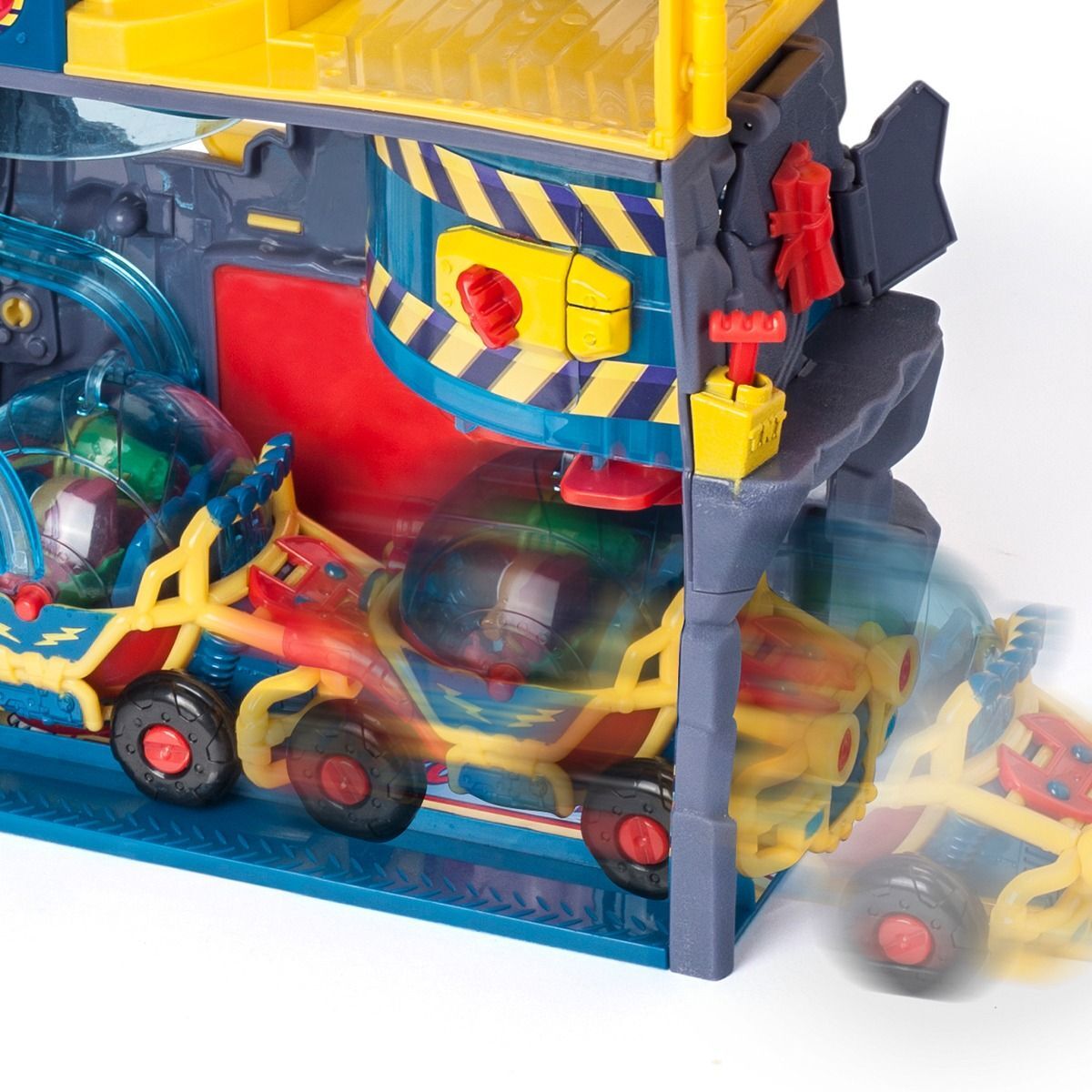 Игровой набор SUPERTHINGS S - ШТАБ-КВАРТИРА (штаб, машина, 3 фигурки) (PSTSP112IN40) фото 