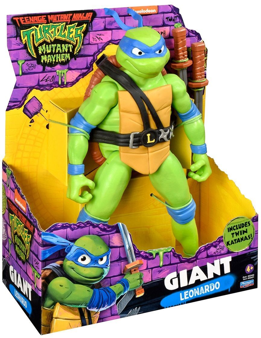 Ігрова фігурка серії «Черепашки-Ніндзя MOVIE III» - ЛЕОНАРДО ГІГАНТ (83401)фото6