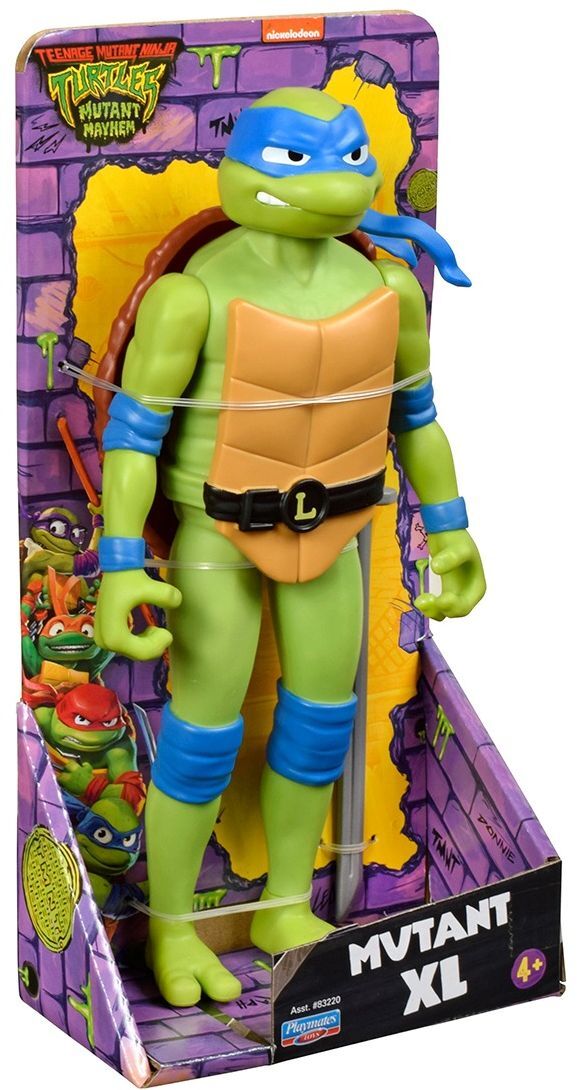 Игровая фигурка серии «Черепашки-Ниндзя MOVIE III» XL - ЛЕОНАРДО (83221) фото 3