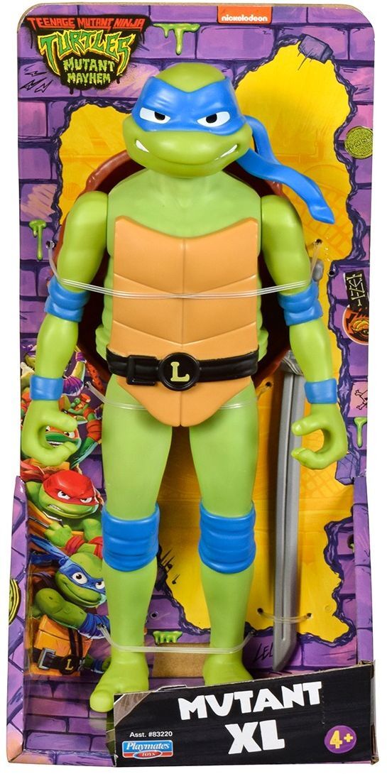 Игровая фигурка серии «Черепашки-Ниндзя MOVIE III» XL - ЛЕОНАРДО (83221) фото 2
