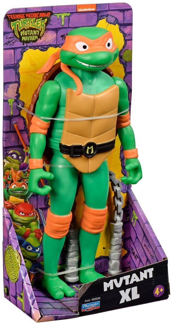 Игровая фигурка серии «Черепашки-Ниндзя MOVIE III» XL - МИКЕЛАНДЖЕЛО (83223) фото 3