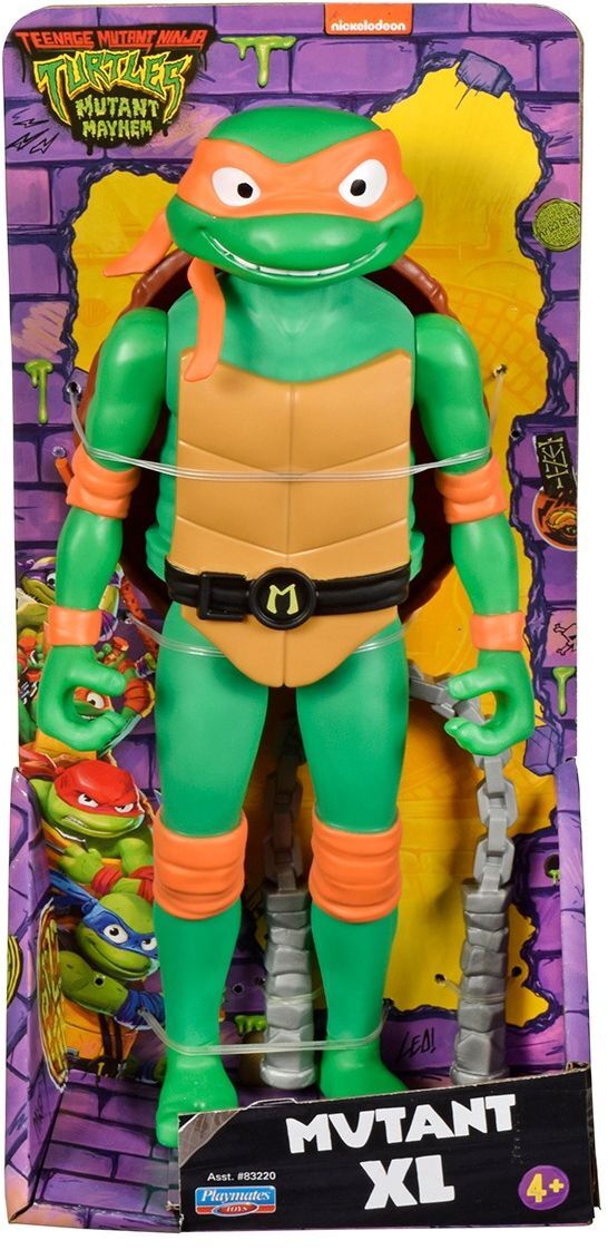 Игровая фигурка серии «Черепашки-Ниндзя MOVIE III» XL - МИКЕЛАНДЖЕЛО (83223) фото 2