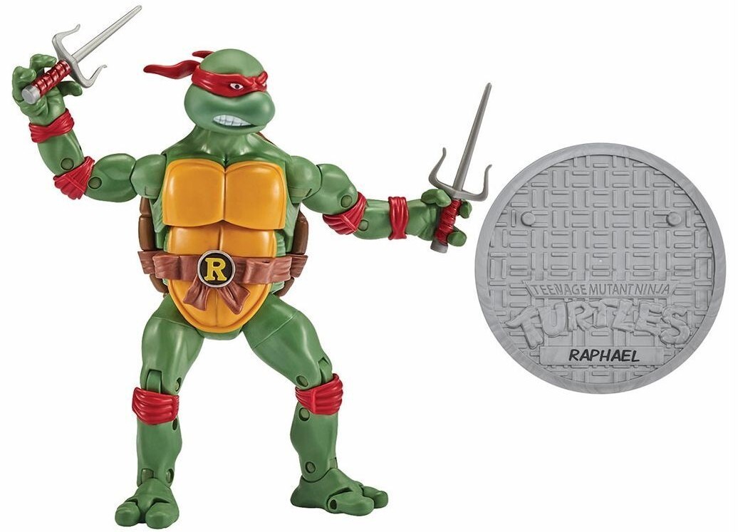 Набор фигурок серии "ЧЕРЕПАШКИ-НИНДЗЯ КЛАССИЧЕСКИЕ" - Рафаэль против Трицератона (81278) фото 2
