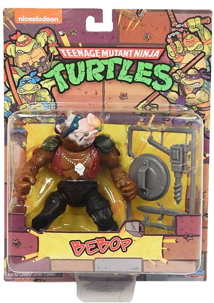 Фигурка серии ЧЕРЕПАШКИ-НИНДЗЯ 1988 STYLE - БИБОП (12 см) (90909) фото 2