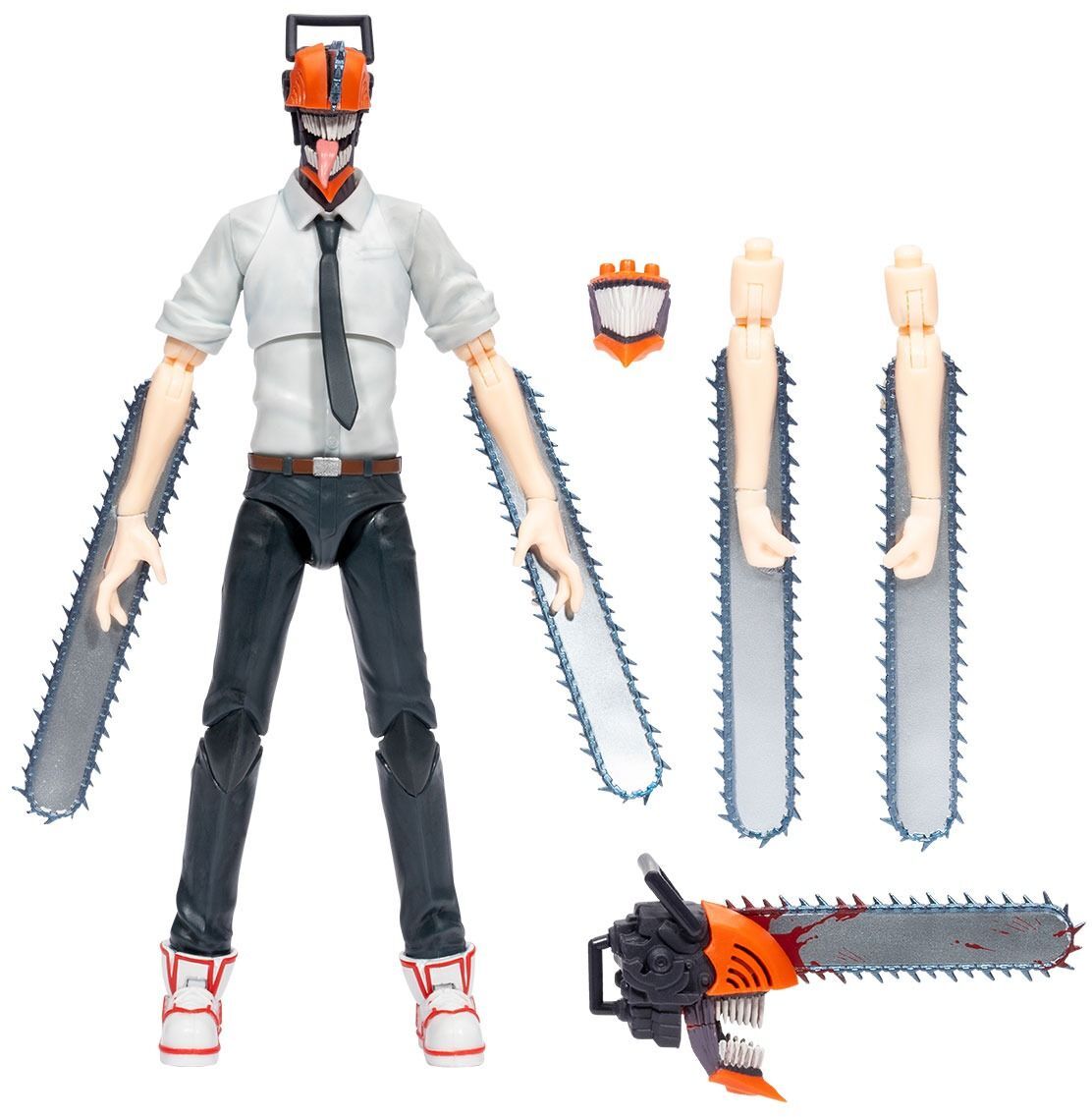 Игровая фигурка TOTAL ANIME серии "Человек-бензопила" W1 - ЧЕЛОВЕК-БЕНЗОПИЛА (с аксесс.) (KAZ0174-W1) фото 3