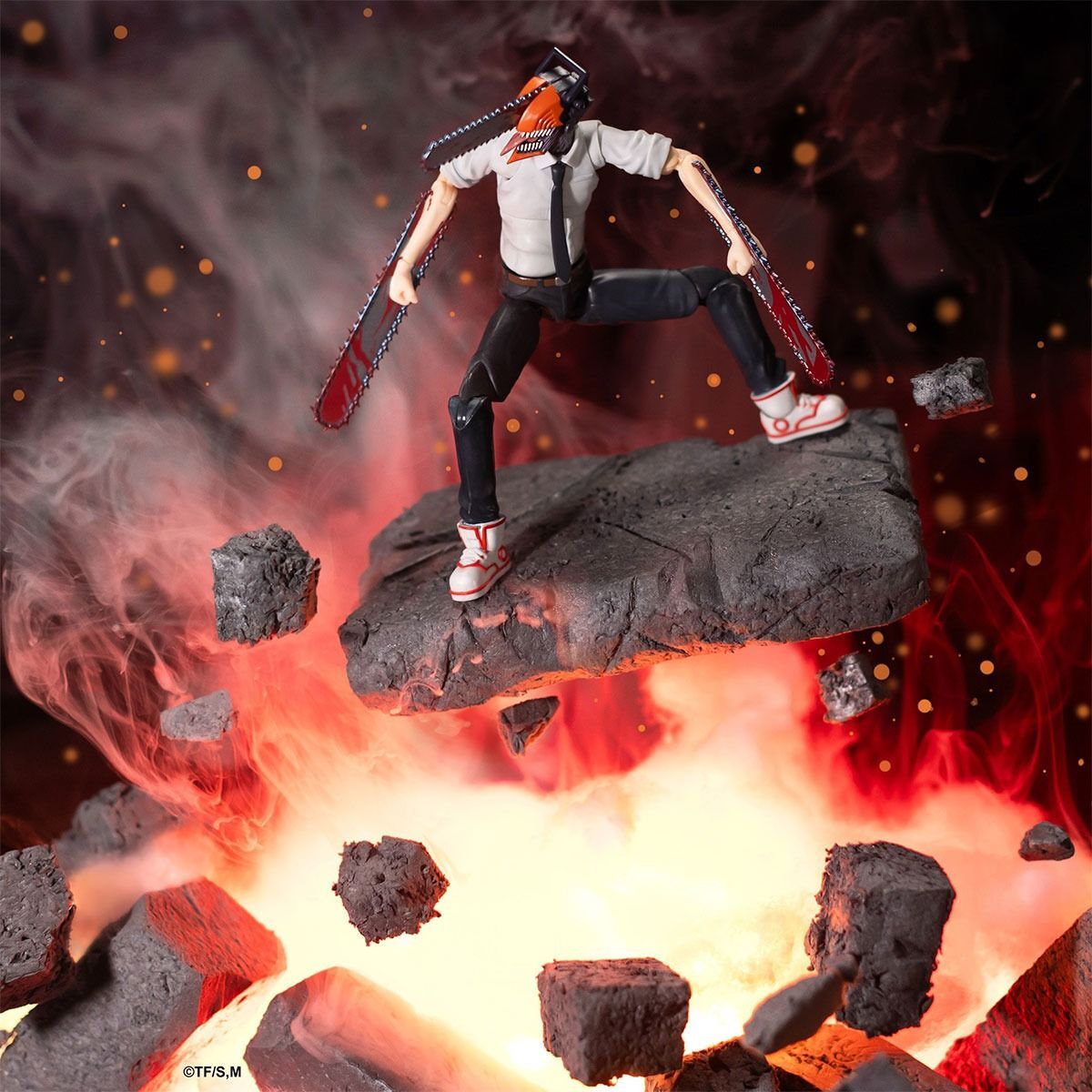 Игровая фигурка TOTAL ANIME серии "Человек-бензопила" W1 - ЧЕЛОВЕК-БЕНЗОПИЛА (с аксесс.) (KAZ0174-W1) фото 12