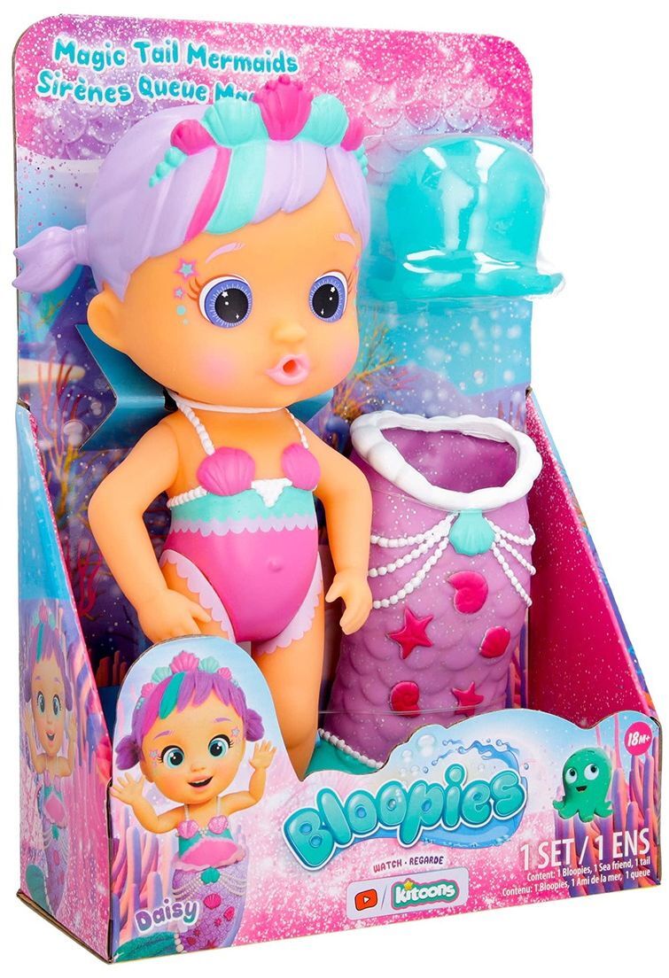 Кукла BLOOPIES серии «Волшебный хвост» W2 - РУСАЛОЧКА ДЭЙЗИ (с акссесуарами) (908727) фото 3