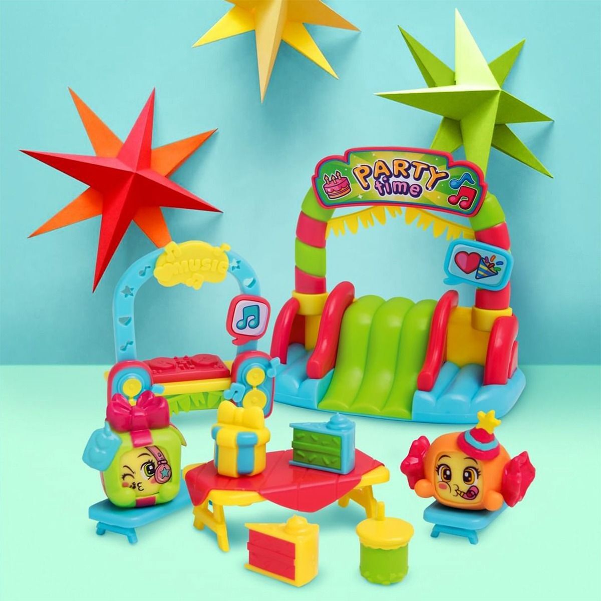 Ігровий набір Moji Pops - ВЕЧІРКА (2 фігурки, аксесуари) (PMPSB216IN40)фото3