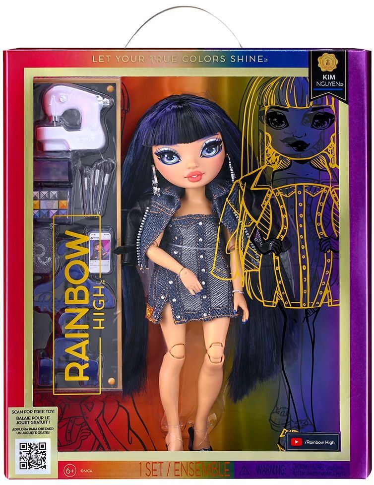 Лялька RAINBOW HIGH S5 - КІМ НГУЕН (з акс.) (583158)фото7