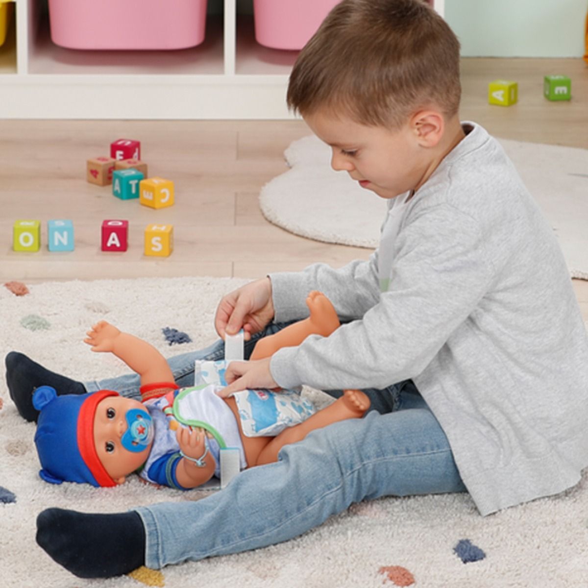 Кукла BABY BORN - ДЖОНАС (43 см, с акс.) (834848) фото