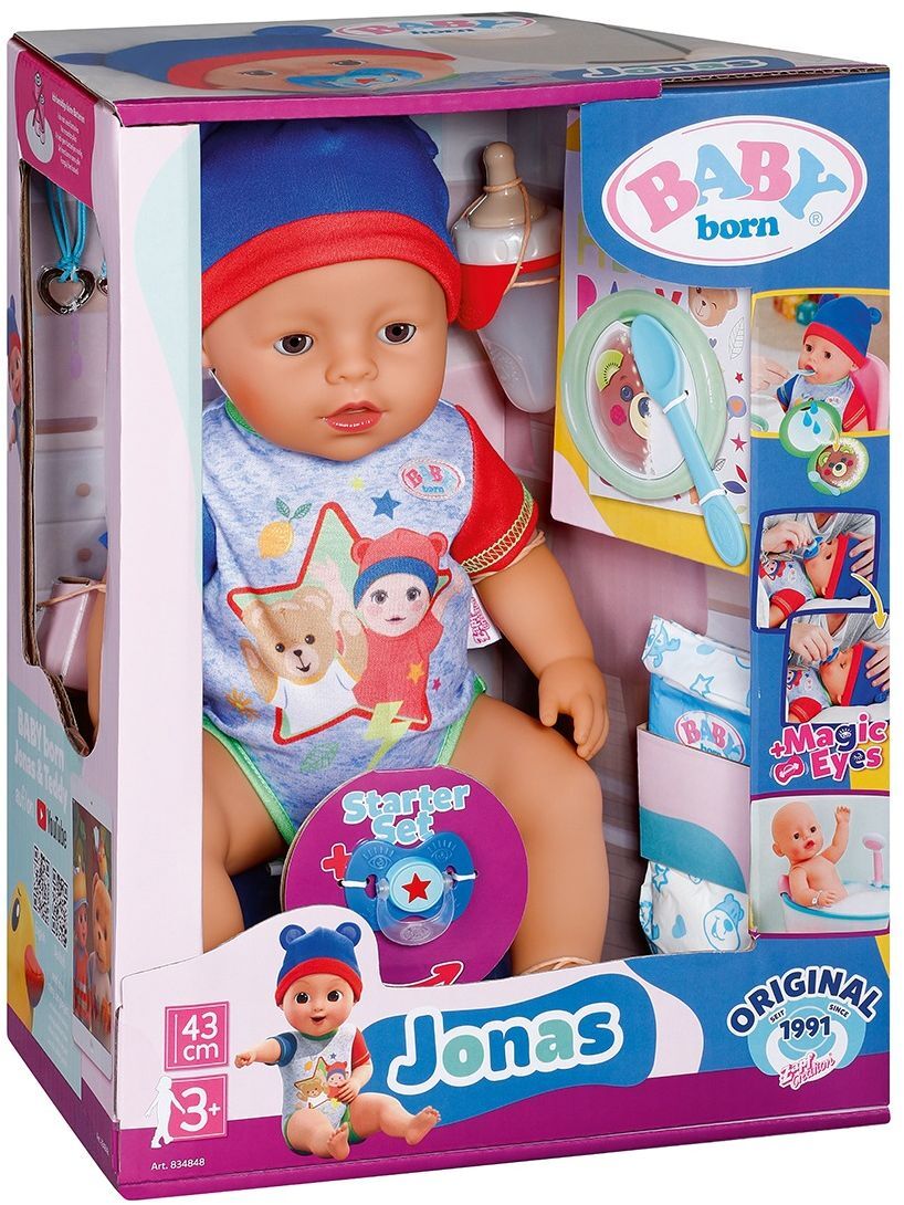 Кукла BABY BORN - ДЖОНАС (43 см, с акс.) (834848) фото 2