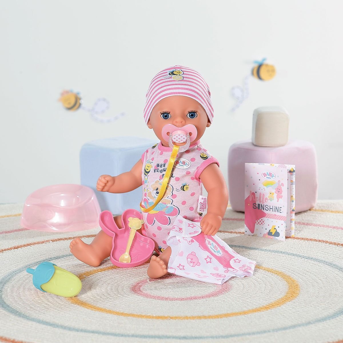 Кукла BABY BORN - ПРЕКРАСНАЯ МАЛЫШКА (36 см, с акс.) (834596) фото