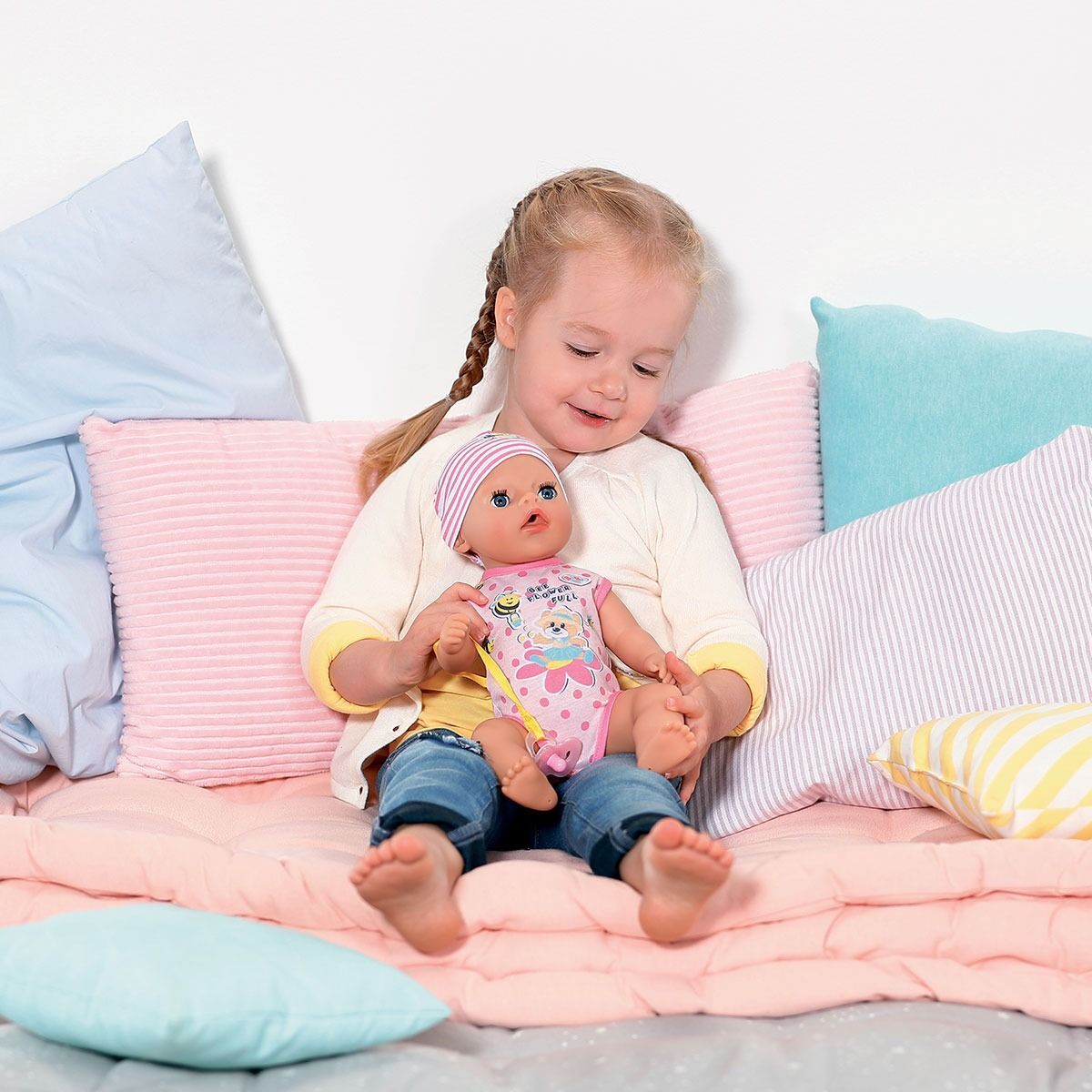 Кукла BABY BORN - ПРЕКРАСНАЯ МАЛЫШКА (36 см, с акс.) (834596) фото