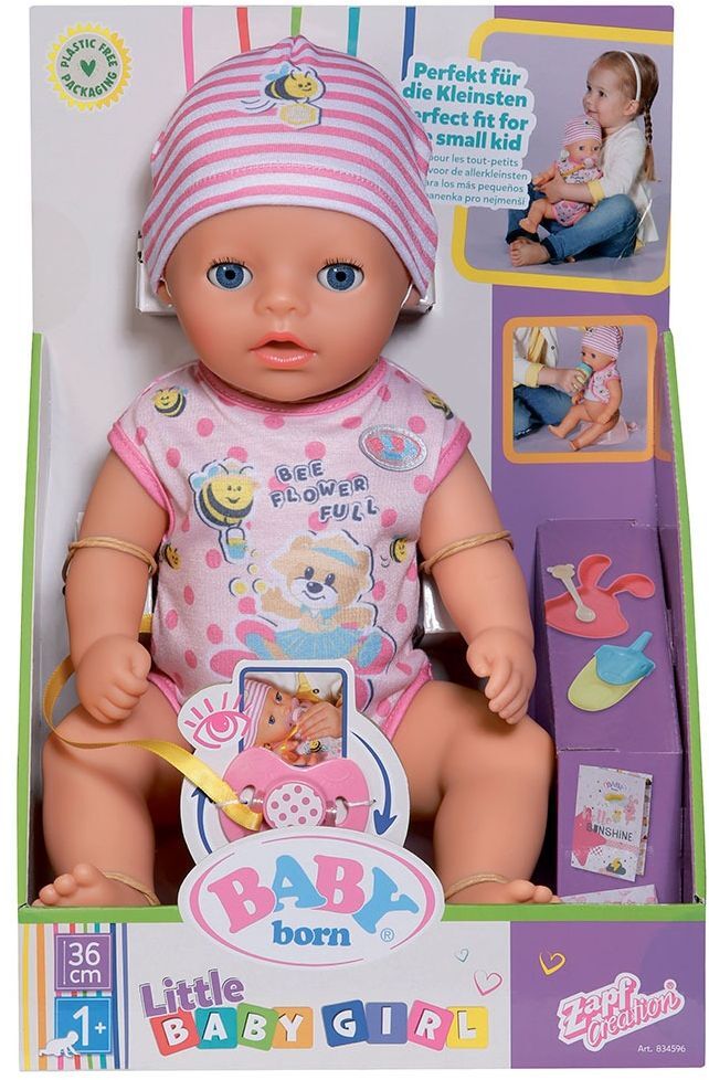 Кукла BABY BORN - ПРЕКРАСНАЯ МАЛЫШКА (36 см, с акс.) (834596) фото 3