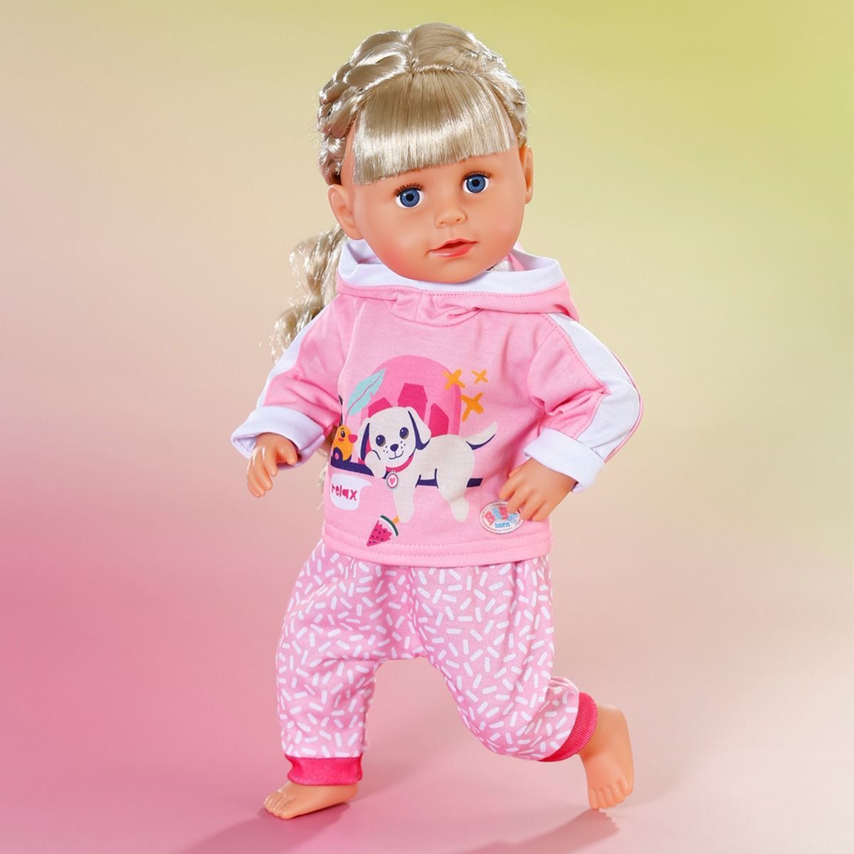 ≡ Набір одягу для ляльки BABY BORN - РОЖОВИЙ СПОРТИВНИЙ КОСТЮМ