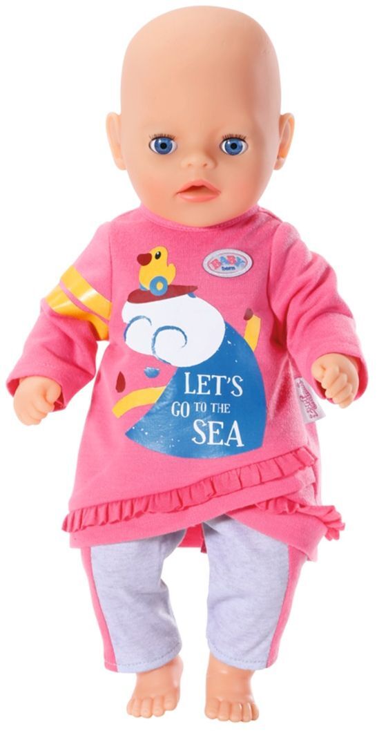 Одежда для куклы BABY BORN - РОЗОВЫЙ КОСТЮМЧИК (36 см) (831892) фото 3