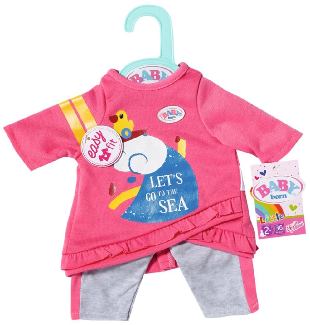 Одежда для куклы BABY BORN - РОЗОВЫЙ КОСТЮМЧИК (36 см) (831892) фото 2