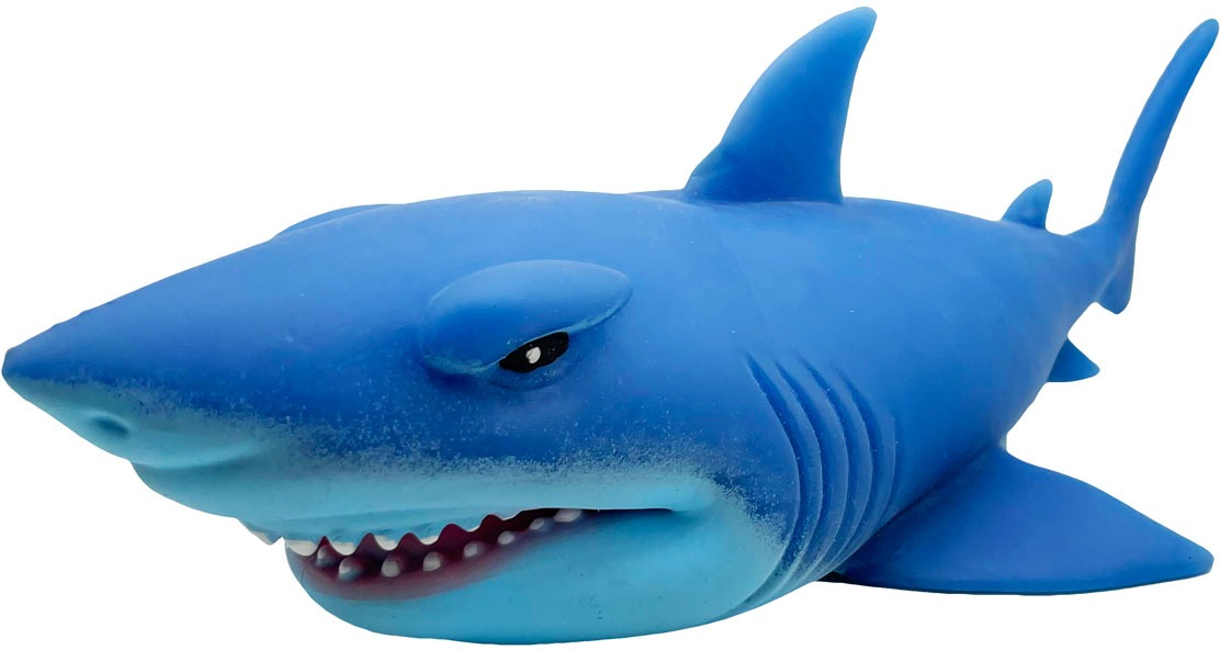 Стретч-игрушка в виде животного - ГИГАНТСКАЯ АКУЛА (синяя) (66/CN21-2) фото