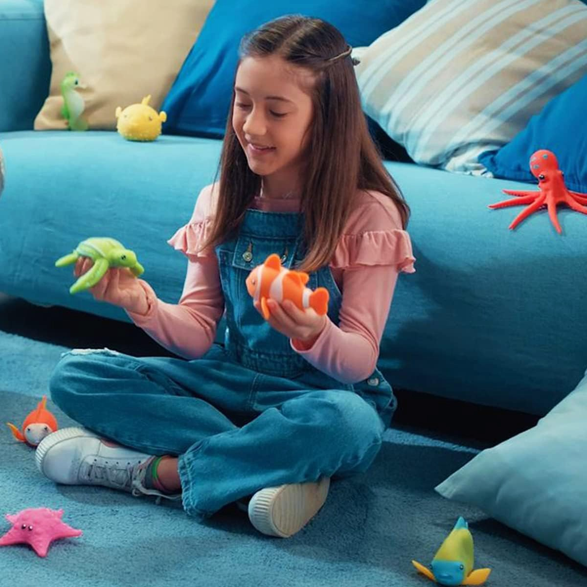 Стретч-игрушка в виде животного - МОРСКИЕ ПРИКЛЮЧЕНИЯ (в диспл.) (11/CN23) фото 