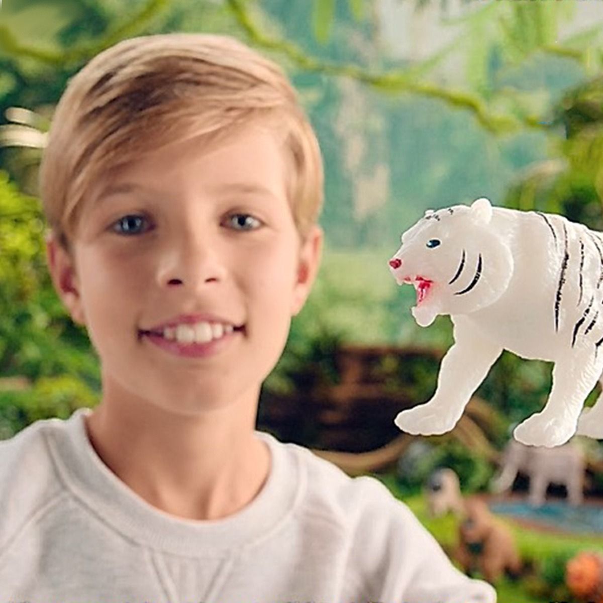 Стретч-игрушка в виде животного серии "LEGEND OF ANIMALS МАКСИ" - ХИЩНИКИ ДЖУНГЛЕЙ (в диспл.) (30/CN23) фото 