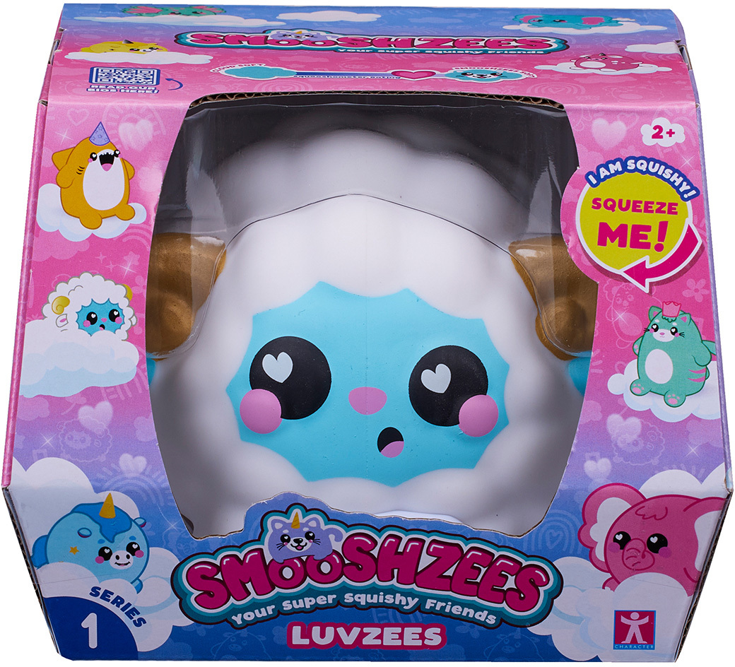 Колекційна іграшка-антистрес Smooshzees серії "Luvzees" - БАРАШОК БЛІПО (08229)фото7