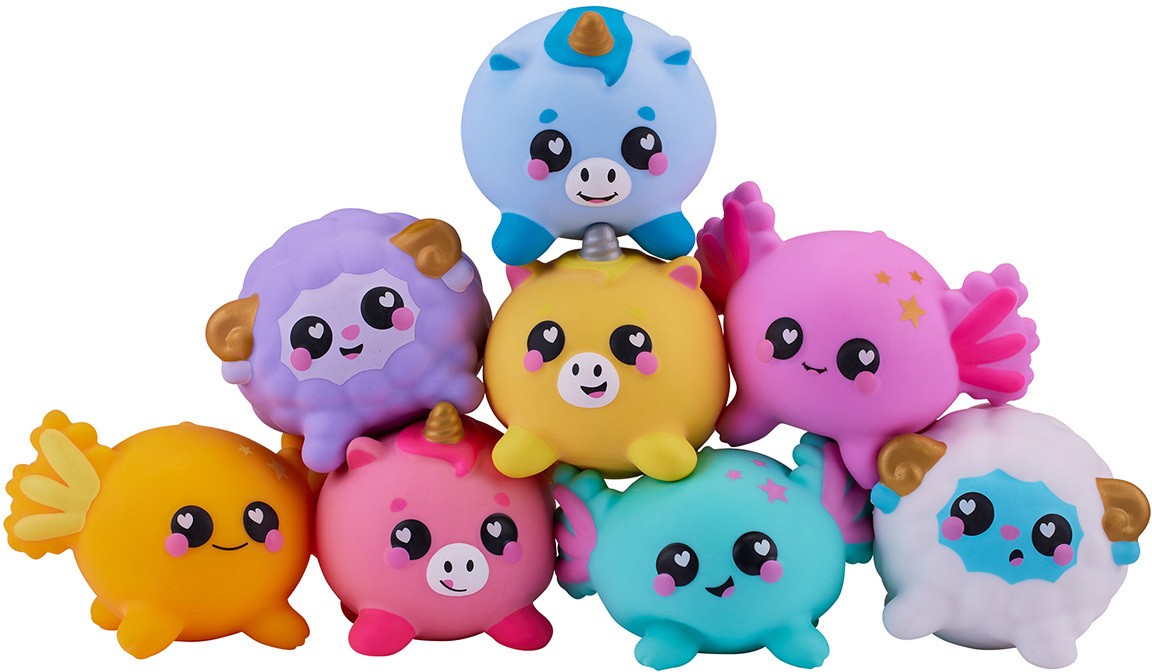 Коллекционная игрушка-антистресс Smooshzees серии "Luvzees" - БАРАШЕК УИЛЛОУ (08228) фото 6