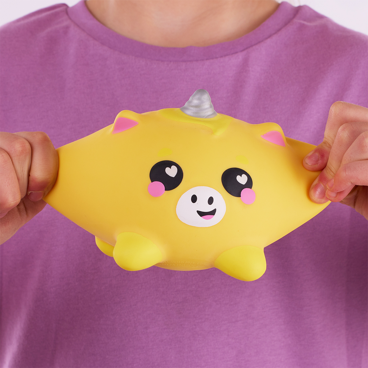 Коллекционная игрушка-антистресс Smooshzees серии "Luvzees" - ЕДИНОРОГ ФАНДЕР (08231) фото 5